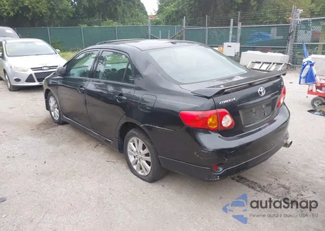 2009 Toyota Corolla S из США, поврежденный, VIN 2T1BU40E29C107618